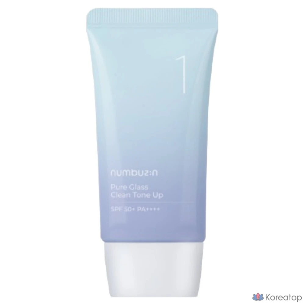 Тональный крем Numbers In No. 1 Glass Ball Clear Tone-Up Clear SPF50+ PA++++, 50 мл, 1 шт.