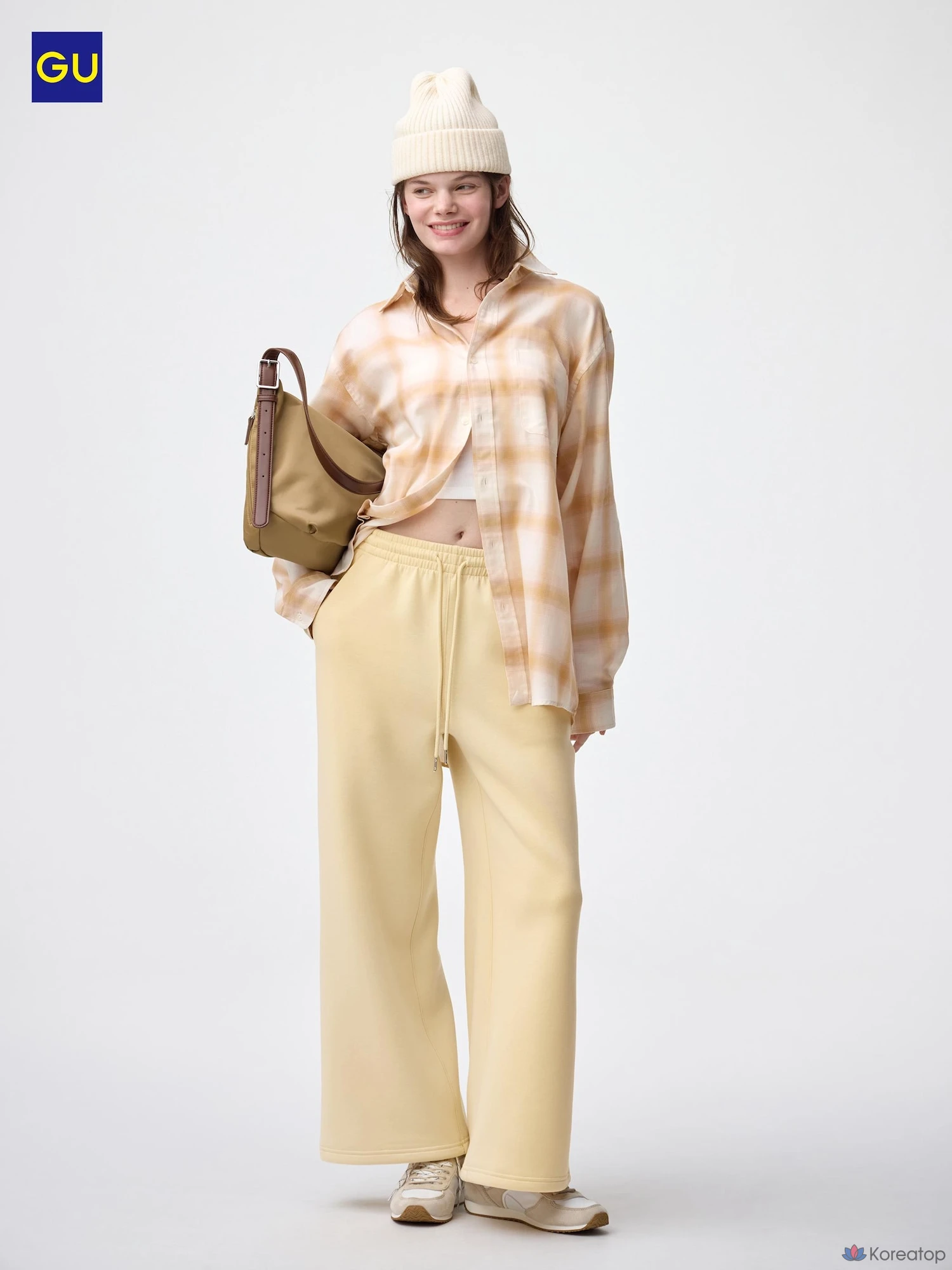 Брюки Uniqlo Puff Sweat Baggy Pants