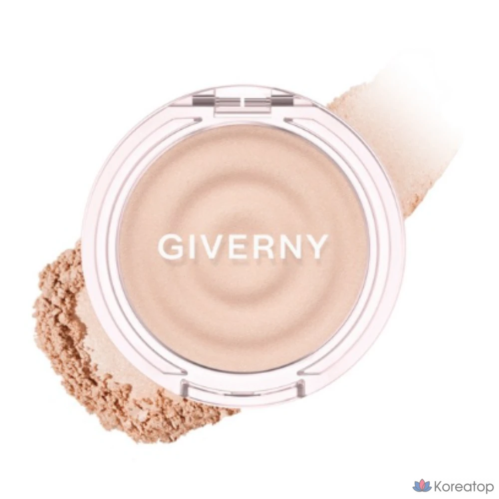 Хайлайтер Giverny Dewy Volumizing Highlighter 3 г, оттенок Ceramic Champagne, 1 шт.