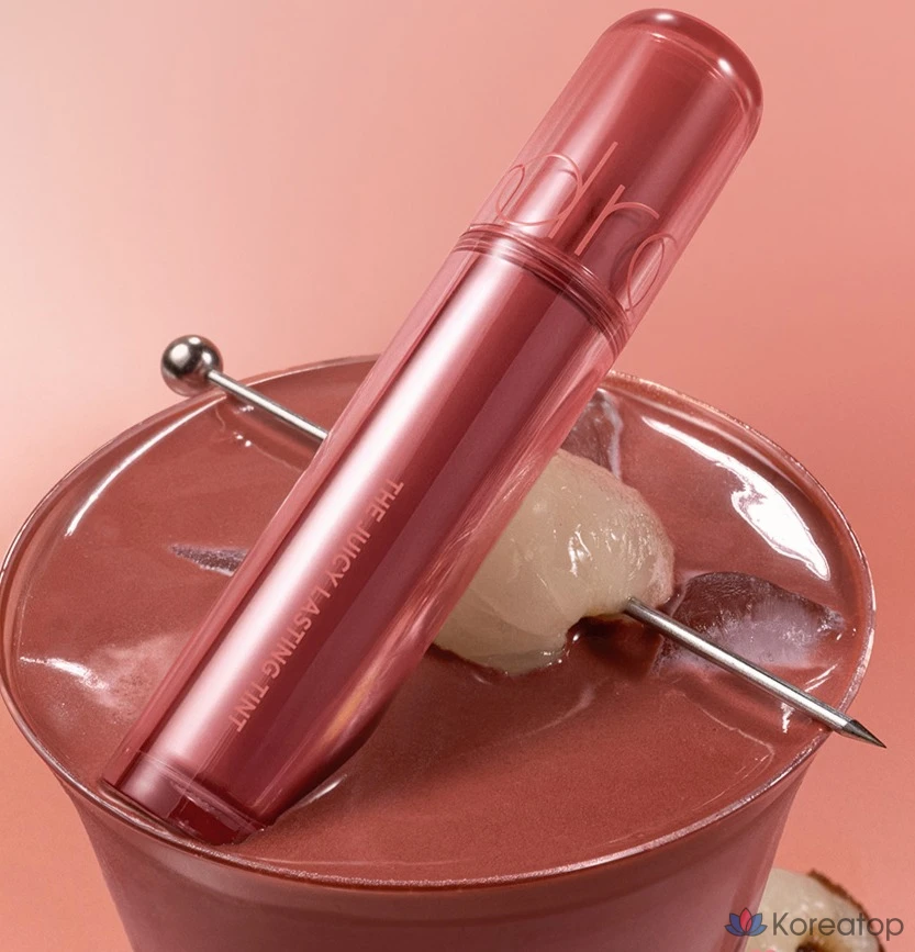 Тинт для губ ROM&ND The Juicy Lasting Tint, оттенок 35 Earl Grey Rich, 1 шт., фото 4