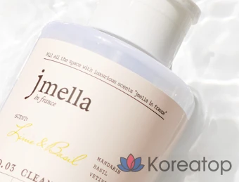 Очищающая вода Jmella с лаймом и базиликом, 1 шт., 500 мл