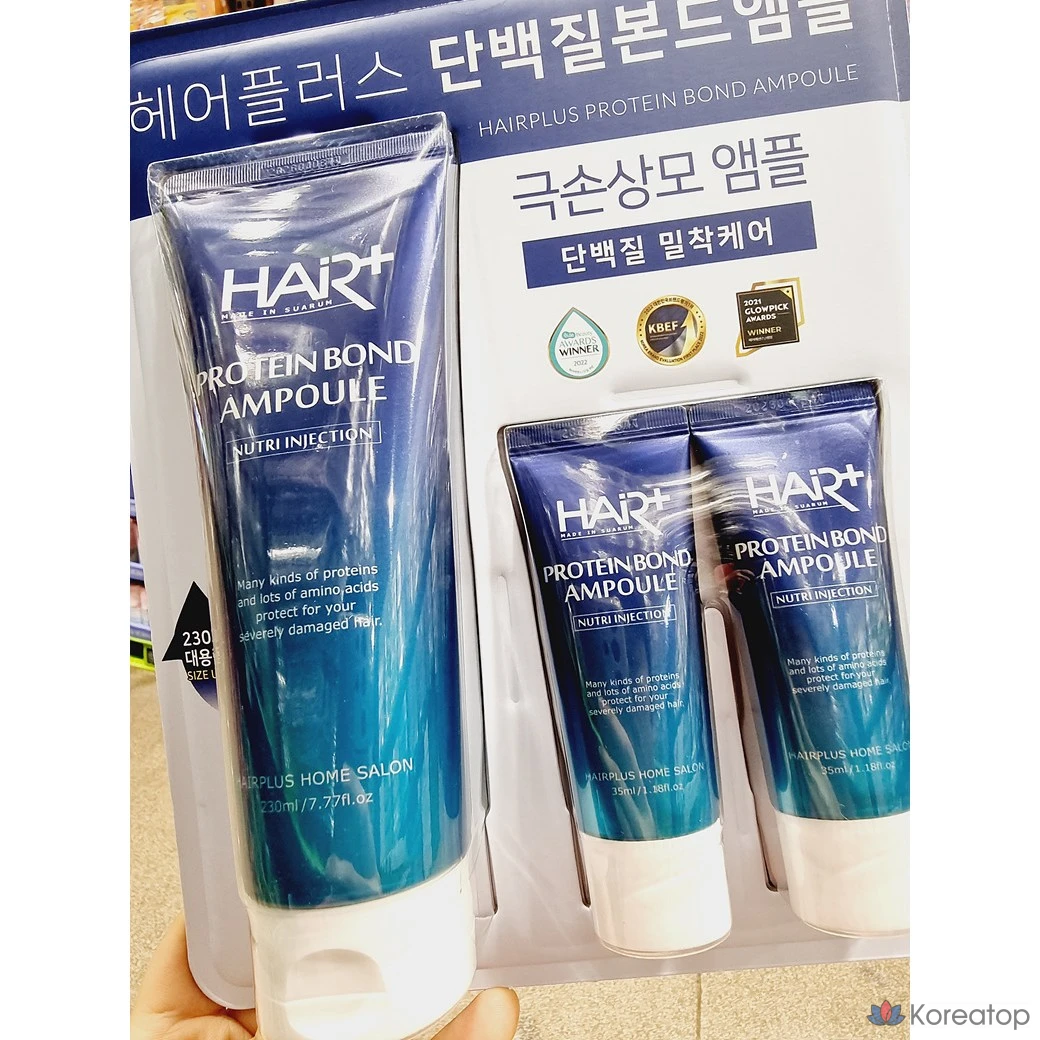 Ампула Hair Plus Protein Bond, 230 мл + 35 мл (2 шт.), фото 2