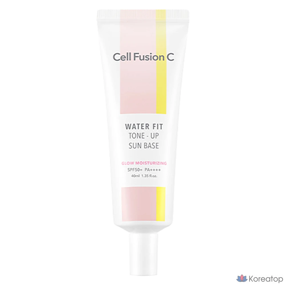 Солнцезащитная основа Cellfusion C Water Fit Tone-Up Sun Base SPF50+ PA++++, 40 мл, 1 шт.