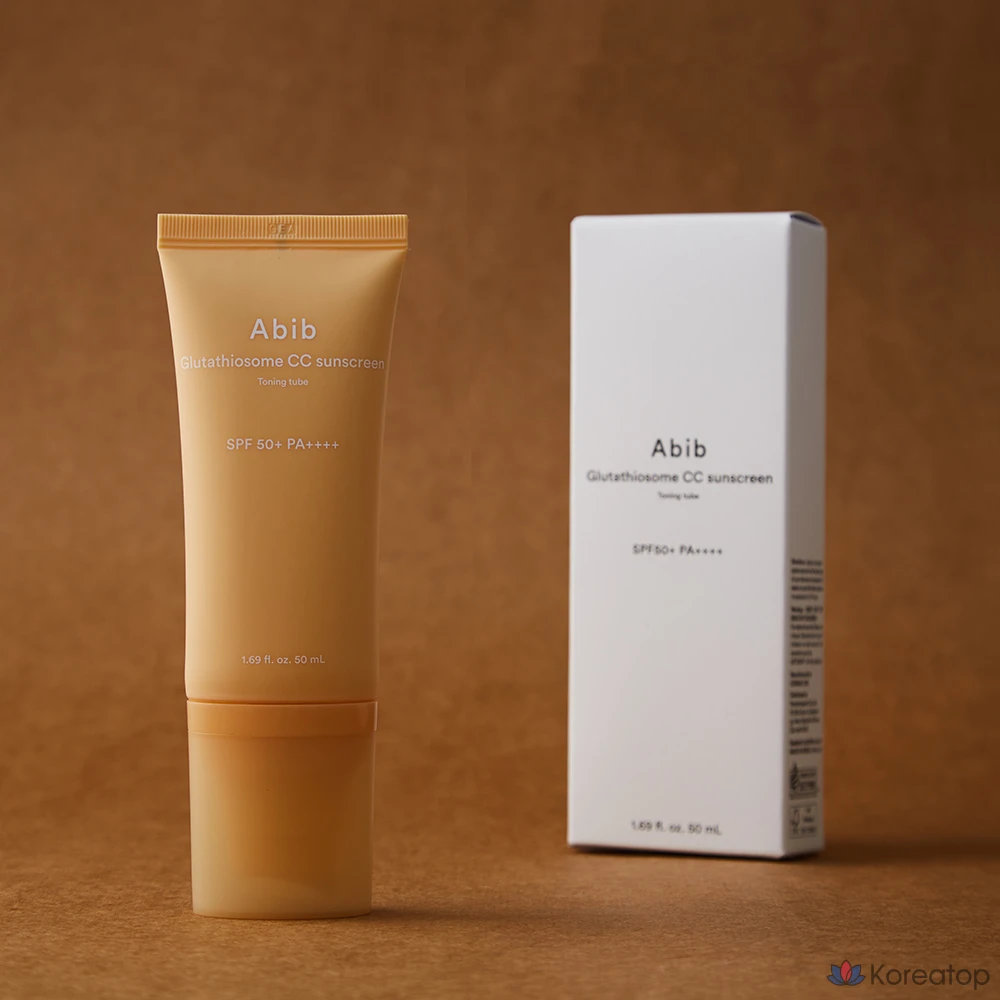 Тонизирующий солнцезащитный крем Abib Glutathionesome CC, 50 мл, 1 шт.