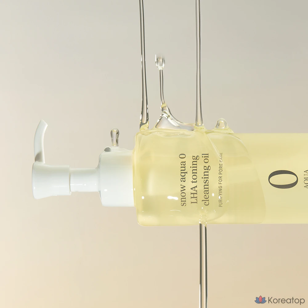 Тонизирующее очищающее масло Nuni Snow Aqua Zero Laha, 200 мл, 1 шт.