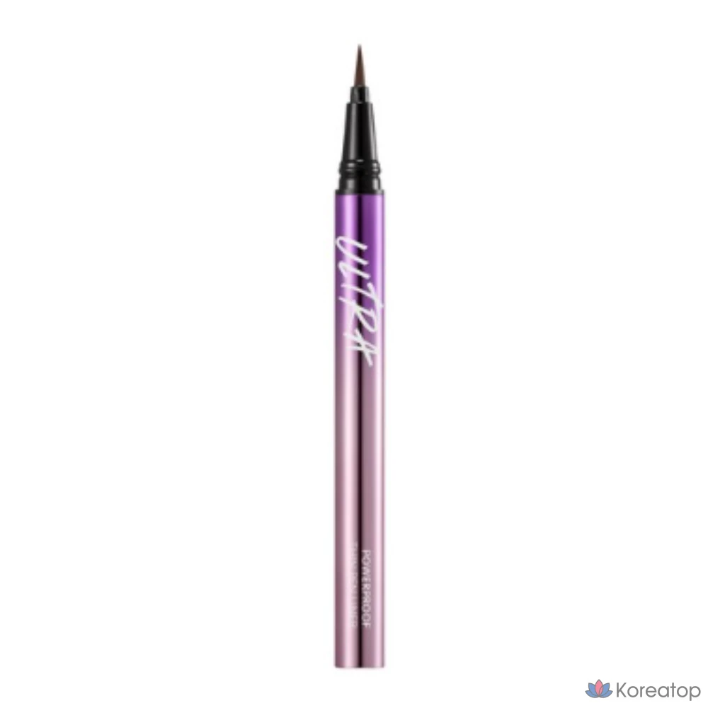 Тонкая подводка для глаз Missha Ultra Powerproof Thin Pen Liner, 0,4 г, темно-коричневая, 1 шт.