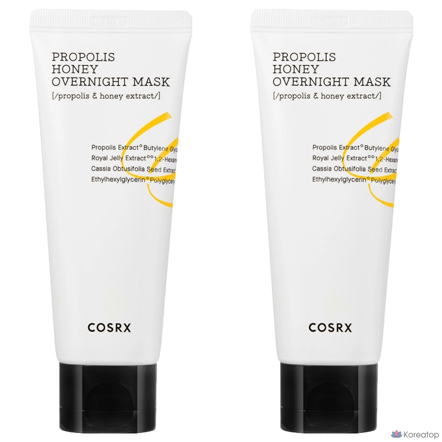 Ночная маска COSRX Full Fit с прополисом и медом, 60 мл, 2 шт.