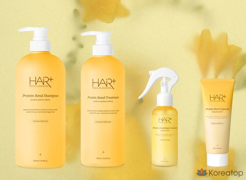 Средство для восстановления волос Hair Plus Protein Bond Treatment со вкусом груши и фрезии, 700 мл, 1 шт., фото 6