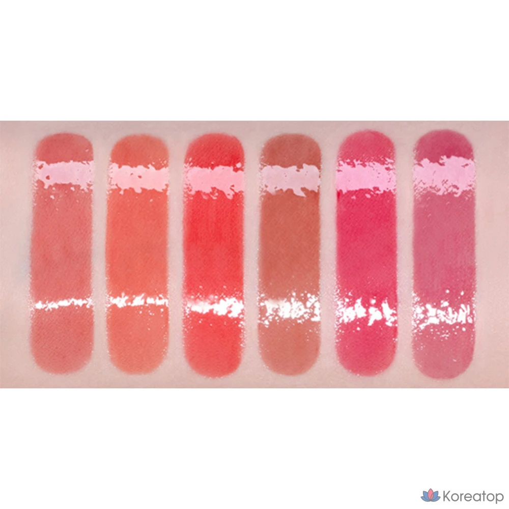 Тинт для губ Etude House Over Glow Tint, 01 Аромат розы, 1 шт., фото 4