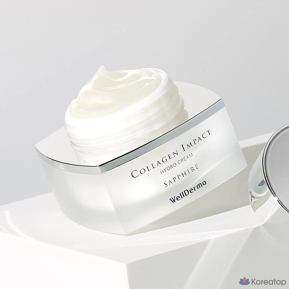 Крем WellDerma Sapphire Collagen Impact Hydro Cream, 50 г, 1 шт.