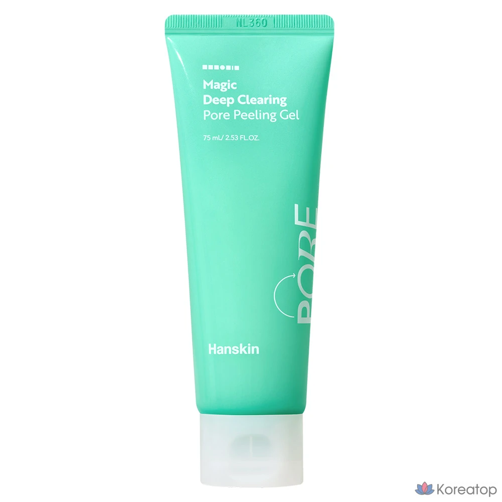 Отшелушивающий гель для глубокого очищения пор HANSKIN Magic, 75 мл, 1 шт.