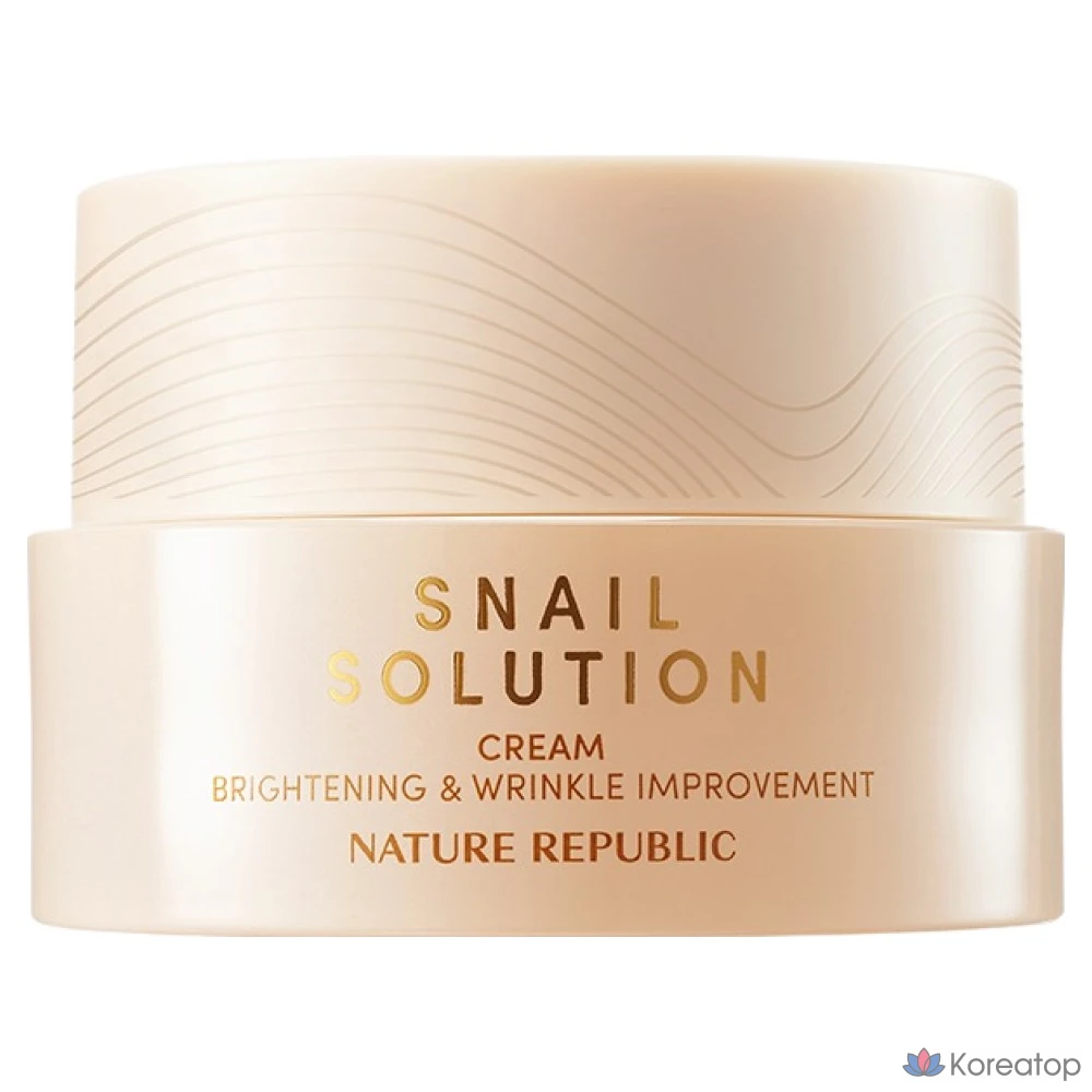 Крем Nature Republic Snail Solution, 52 мл, 1 шт.
