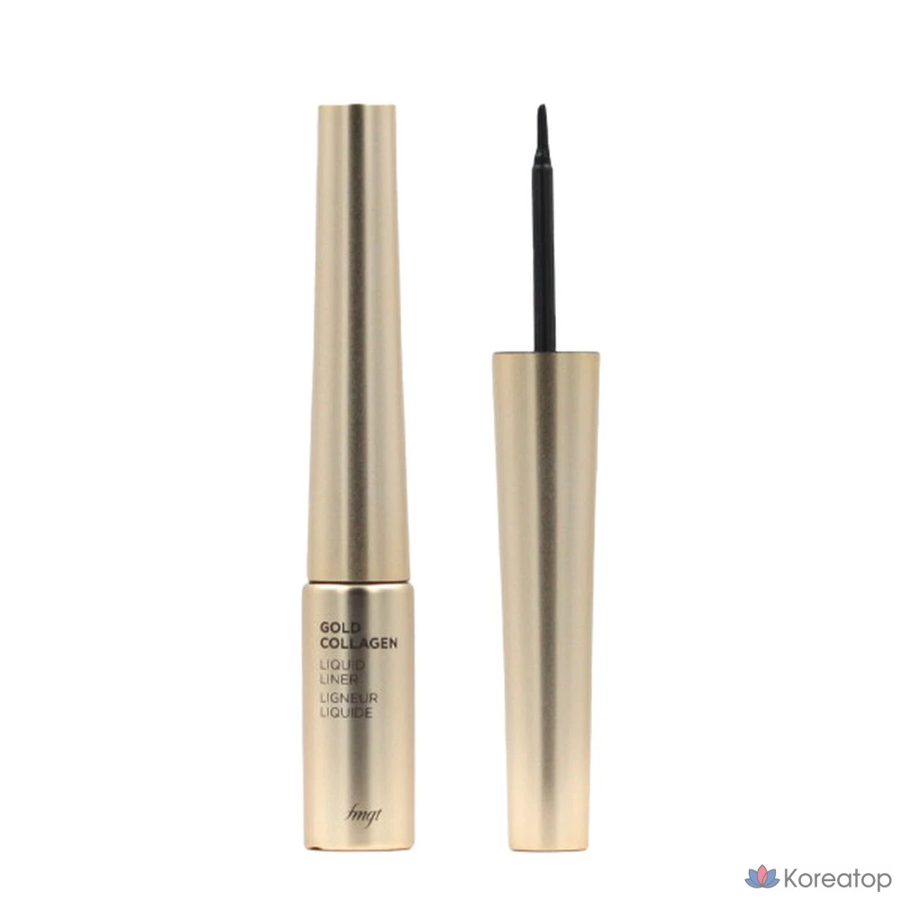 Жидкая подводка для глаз FMGT Gold Collagen, 5,5 г, 1 шт.