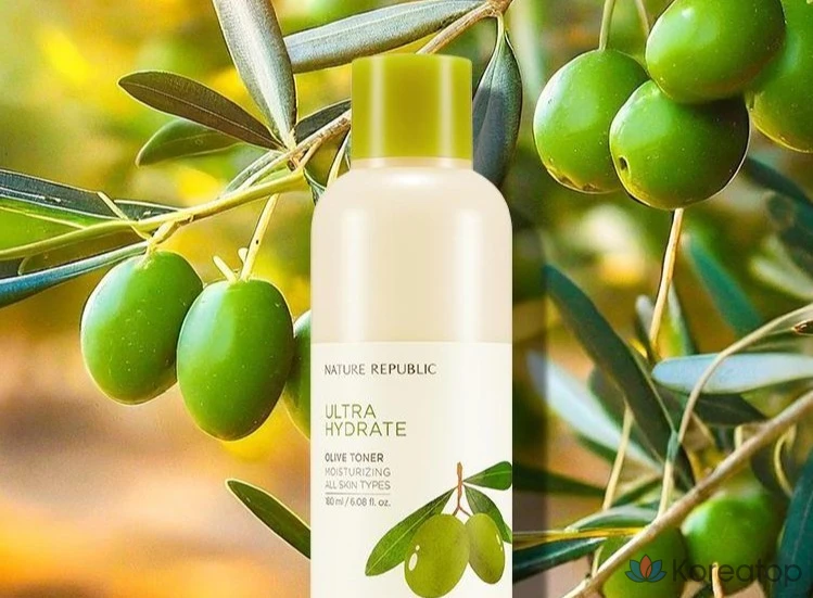 Увлажняющий тоник Nature Republic Really Moist Olive Toner, 180 мл, 1 шт.