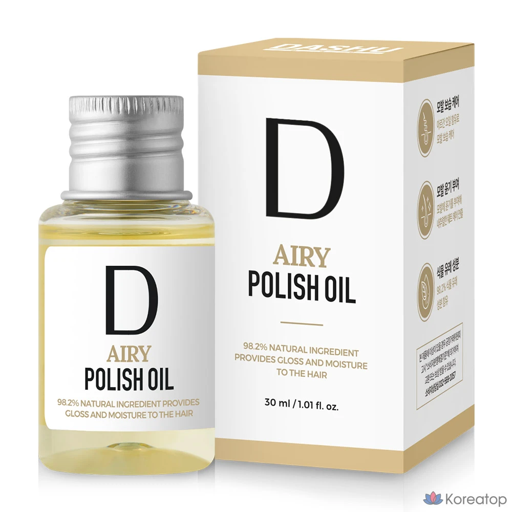 Масло для волос DASHU Pro Airy Polish, 30 мл, 1 шт.