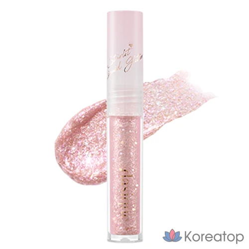 Жидкие блестки Dasique Starlit Jewel 1,8 г, 06 розовых кристаллов, 1 шт.