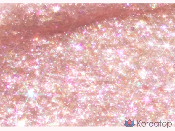 Жидкие блестки Dasique Starlit Jewel 1,8 г, 06 розовых кристаллов, 1 шт., фото 2