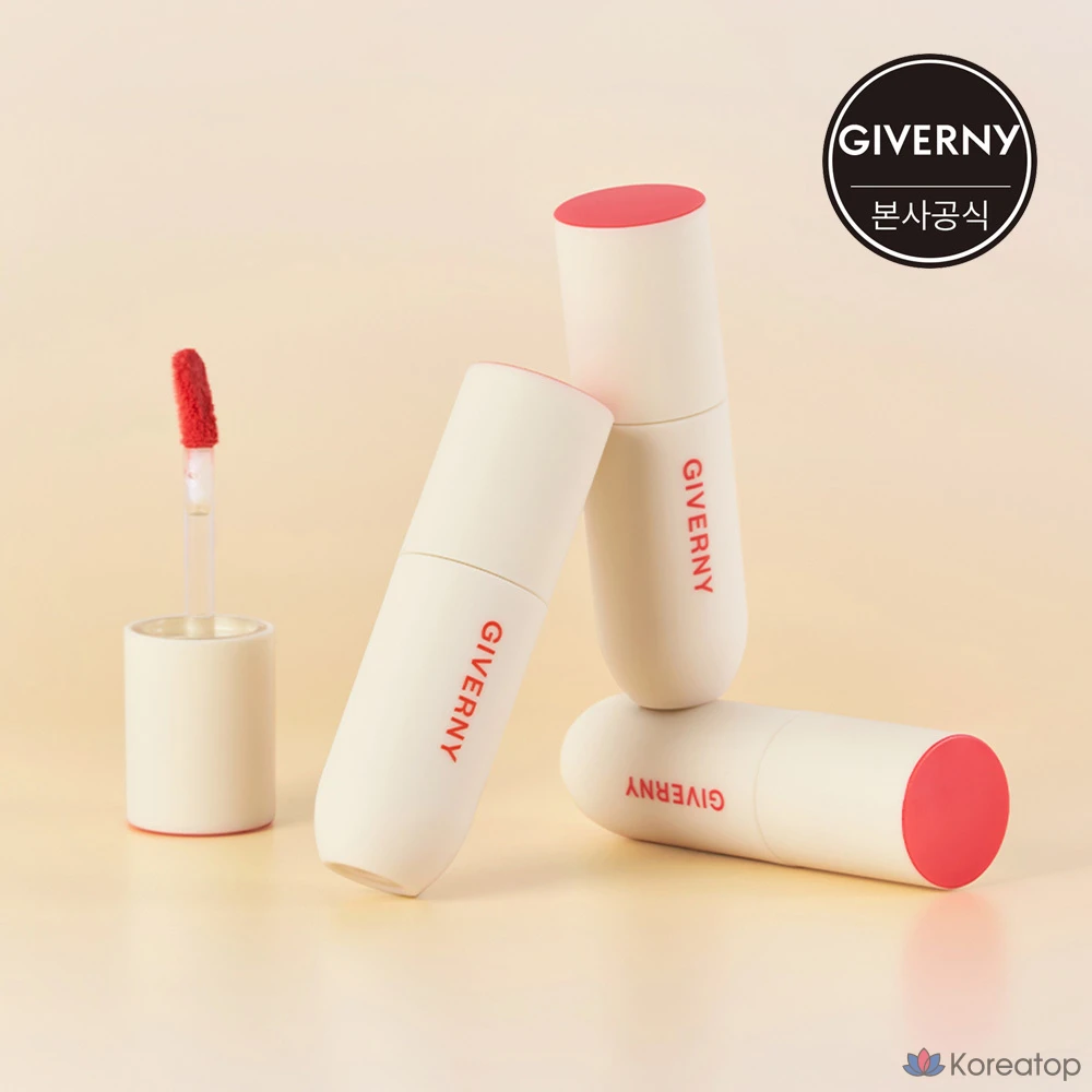 Полупрозрачный тинт для губ Giverny Fluffy Sheer Tint, 3,5 г, 1 шт., оттенок 04 Guava Jam
