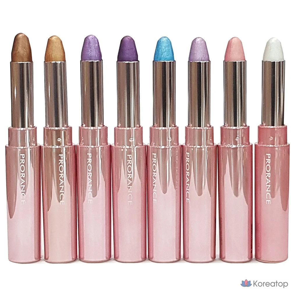 Тени-карандаш для век Prorance Shine Stick Shadow, нежно-розовый, 1 шт., фото 2