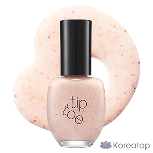 Лак для ногтей Tip Toe Geocosso 507 «Сметана», розовый, 10 мл, 1 шт.