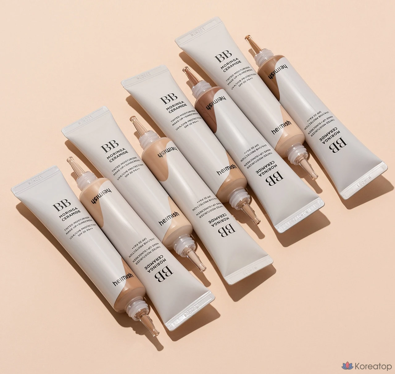 BB-крем Heimish Moringa Ceramide SPF30 PA++, оттенок 21 Light Beige, 30 мл, 1 шт., фото 4