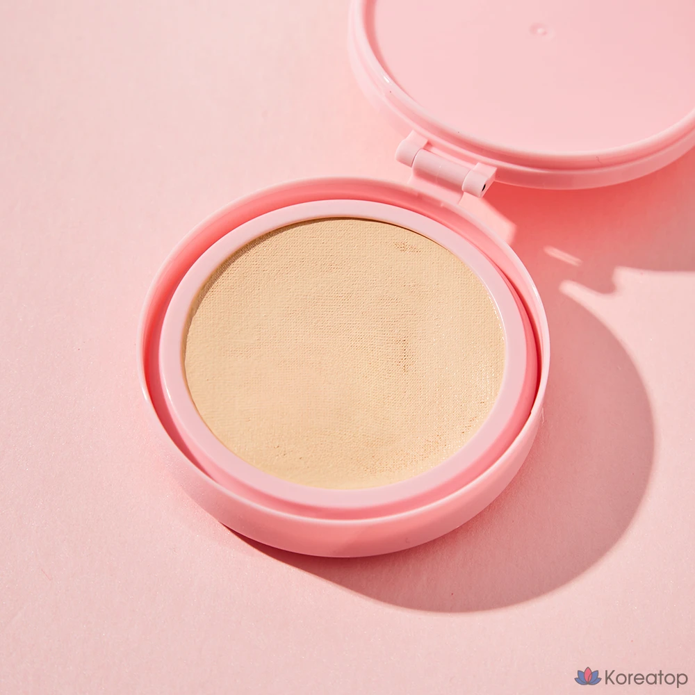 Сменный блок для тонального крема AMUSE Dew Power Cushion, 15 г, 1,5 натурального цвета, 1 шт., фото 6