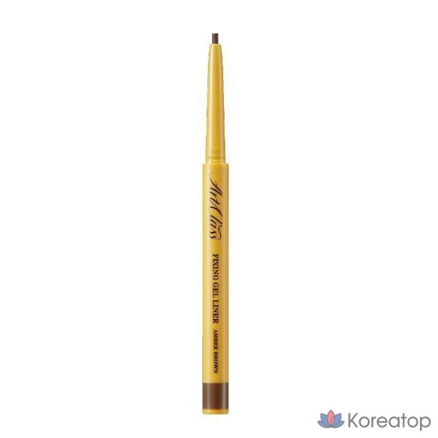 Гелевая подводка для глаз Too cool for school Fixing Gel Liner, оттенок 03, янтарно-коричневый, 1 шт.
