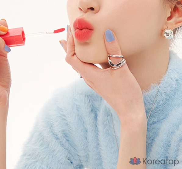 rom&nd Blur Fudge Tint, 09 Coral Jubilee, 1 шт., фото 2