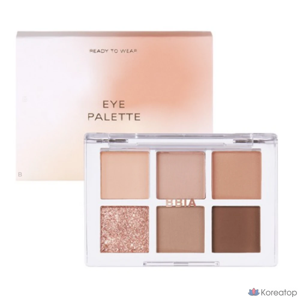 Палетка теней для век BBIA Ready to Wear, 5 г, румяна Mood Blush, 1 шт.