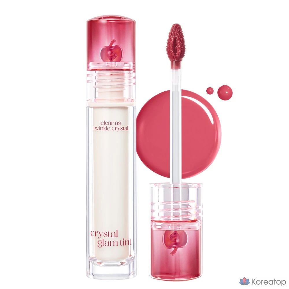 Clio Crystal Glam Tint, 018 Fresh Apple, 3,4 г, 1 шт.