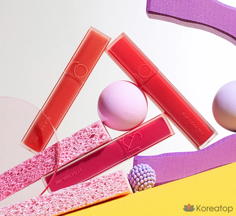 rom&nd Blur Fudge Tint, 09 Coral Jubilee, 1 шт., фото 4