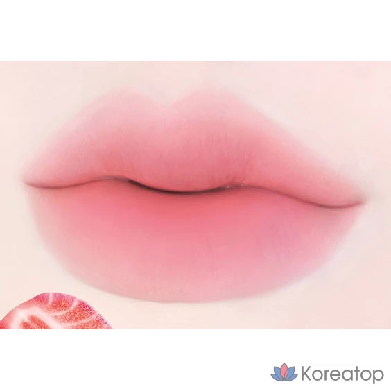 Помада Lilybyred Milky Blur Fondue Bar, 1 шт., оттенок 02 «Клубника» со вкусом взбитых сливок., фото 4