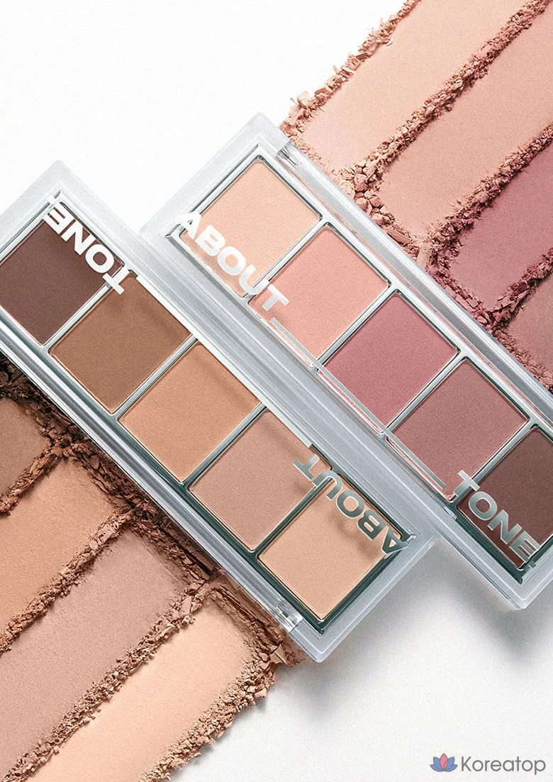 About Tone Return to Basic Shadow Palette, 8 г, 04 Serin, 1 шт., фото 5