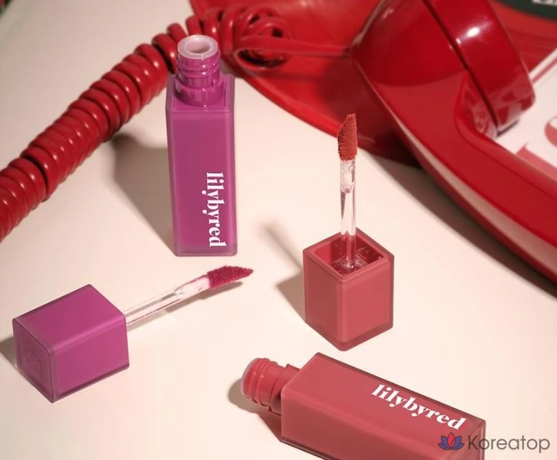 Lilybyred Mood Liar Velvet Tint AD, 03 Merciless Grape Pretend, 1 шт., фото 7