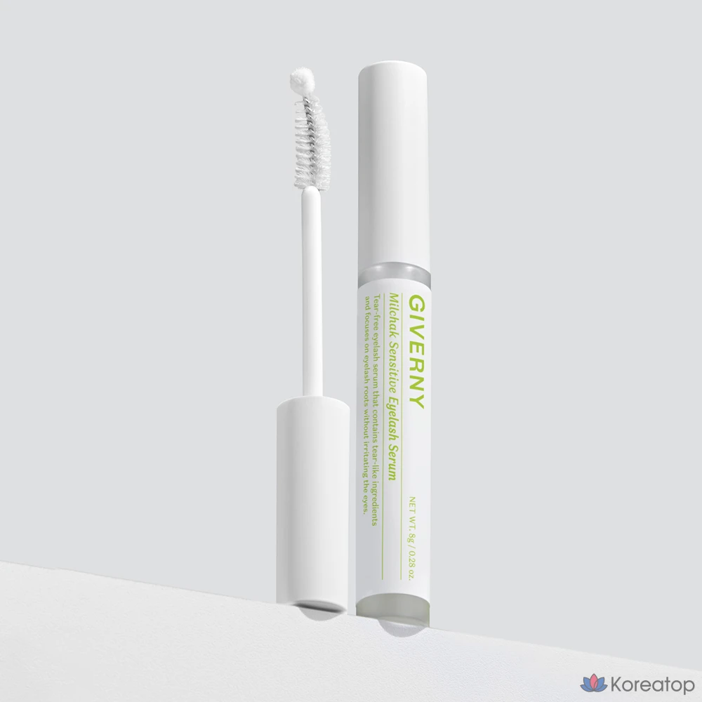 Сыворотка для чувствительных ресниц Giverny Close-Fit, питательная сыворотка для ресниц, 8 г, 1 шт.