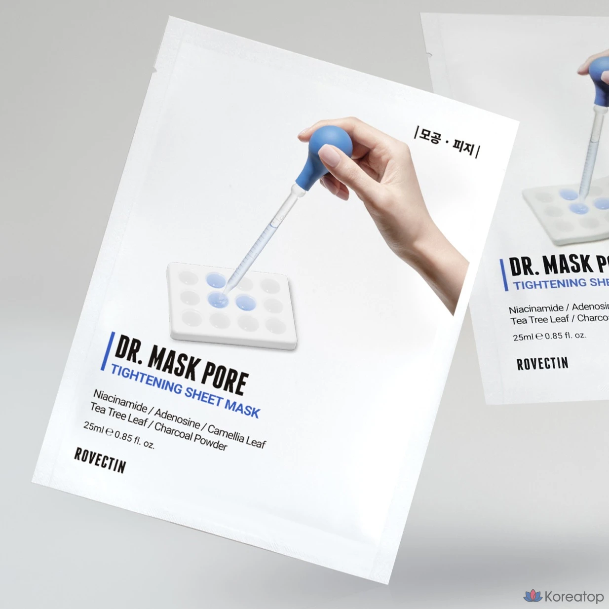 Маска для очищения пор Rovectin Doctor Mask, набор из 1 и 6 штук., фото 3
