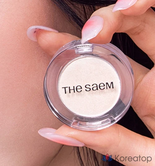 Матовые тени для век The Saem Sammul Single Shadow Matte, PP02 Muiryhan Vine, 1 шт., фото 7