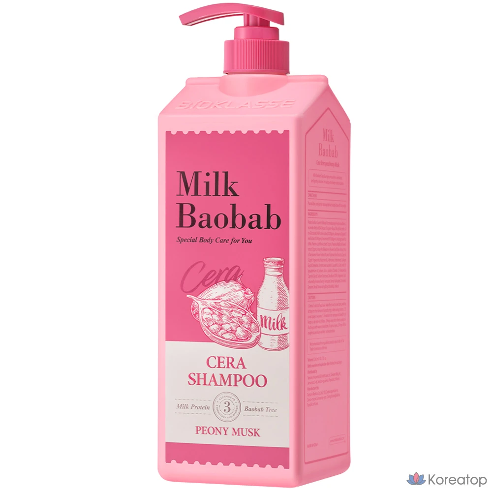 Молочный шампунь Milk Baobab Sera Peony Musk, 1,2 л, 1 шт.
