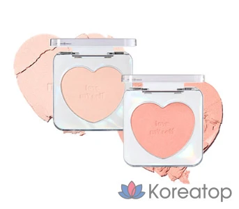 Румяна Etude House Heart Pop Blusher 4 г, Shall We Dance, 1 шт., фото 3