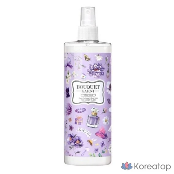 Bouquet Garni Deep Parfum Fabric Perfume, White Musk, 500 мл, 1 шт.