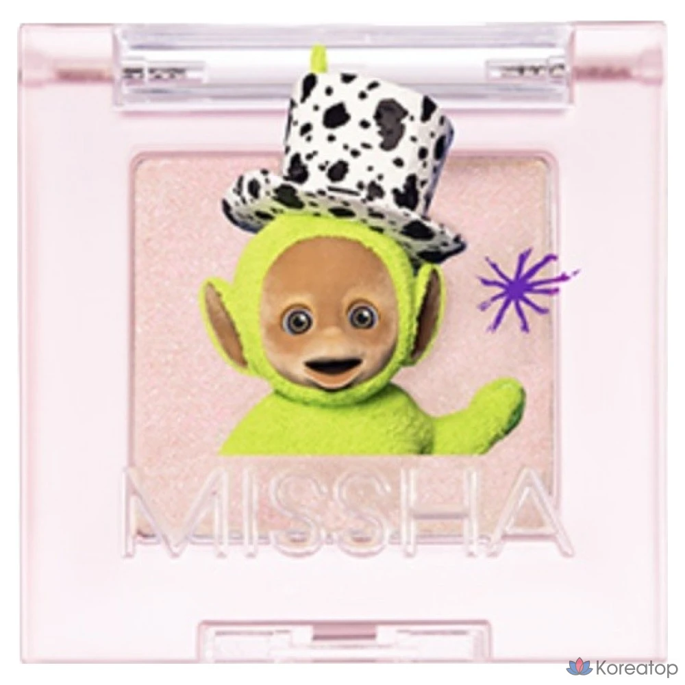Тени для век Missha Teletubbies Modern Pot, оттенок 301 Peach Sunlight, 1 шт.