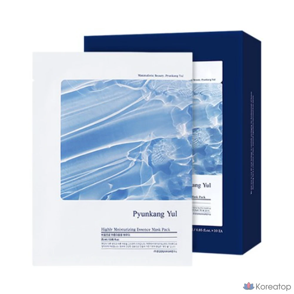 Набор увлажняющих эссенциальных масок Pyungang Yul, 10 и 15 штук.