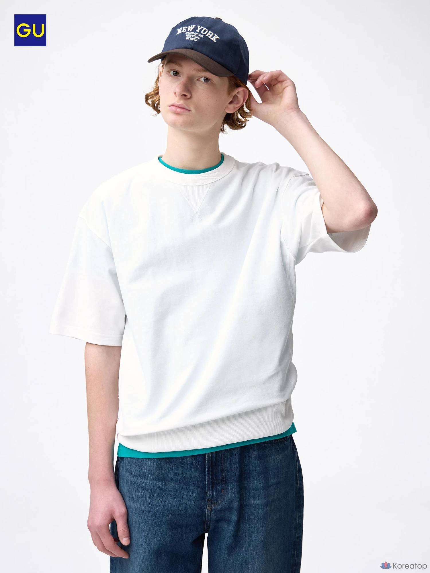 Футболка Uniqlo Sweat Look T