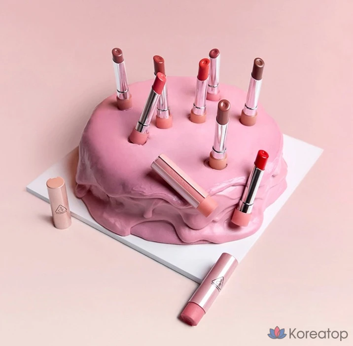 Бальзам для губ 3CE Glazy Lip Glow, оттенок Melting Smore, 1 шт., фото 4