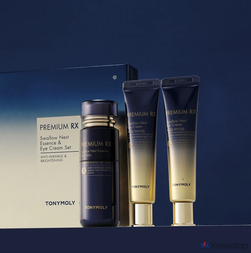 Tony Moly Premium RX Эссенция и крем для глаз «Ласточкино гнездо», 2 комплекта., фото 2