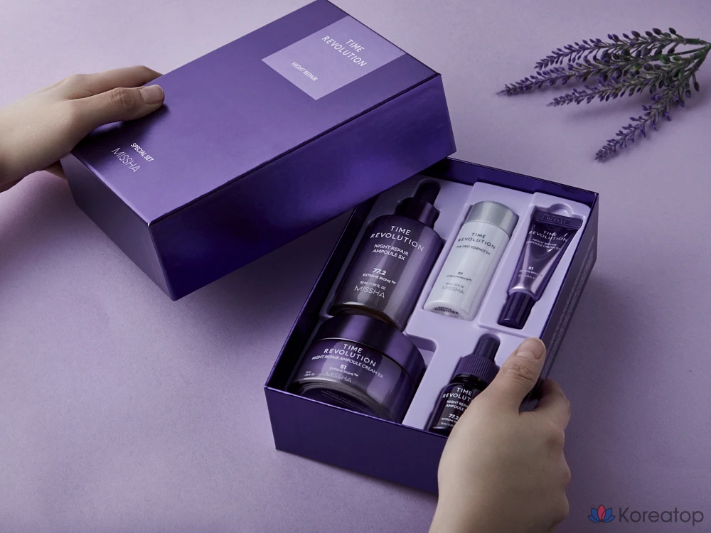 Набор Missha Time Revolution Night Repair из 2 предметов, 5 шт., 2 комплекта., фото 2