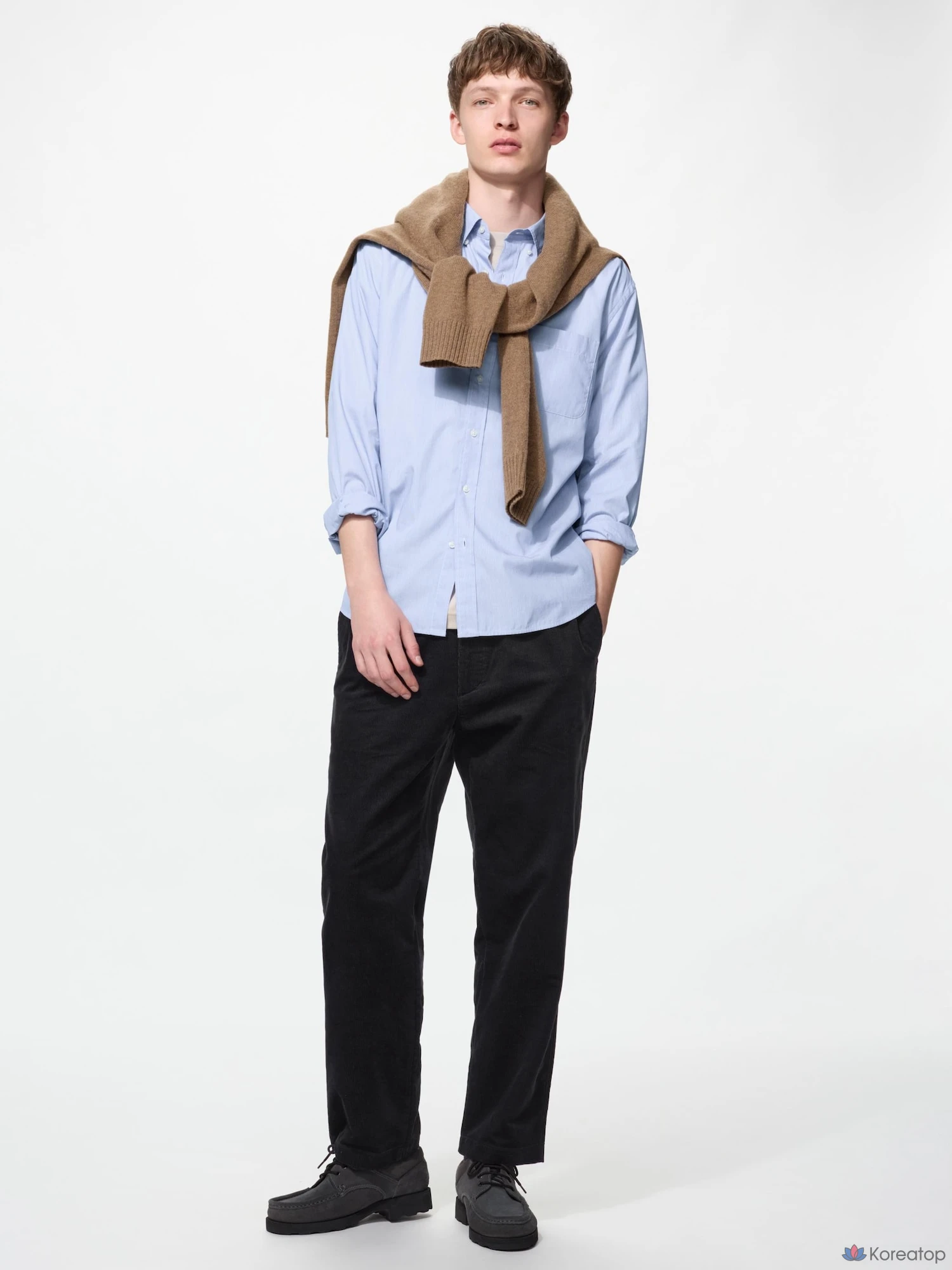 Брюки Uniqlo Corduroy Easy Ankle Pants