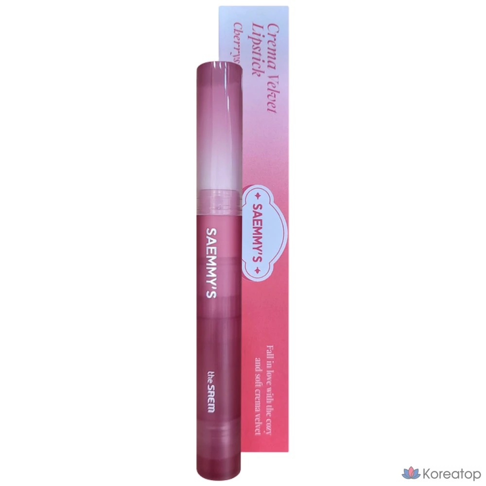 Губная помада The Saem Sammy's Crema Velvet 1,7 г Cherry Spenner, 1 шт.