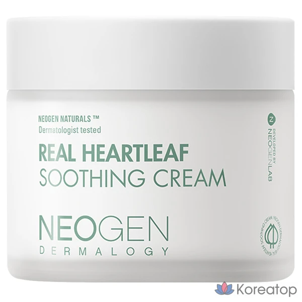 Успокаивающий крем Neogendermalogie Real Heartleaf, 80 г, 1 шт.
