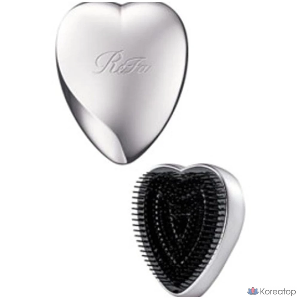 Расческа ReFa Heart Brush, Silver, 1 шт., фото 2